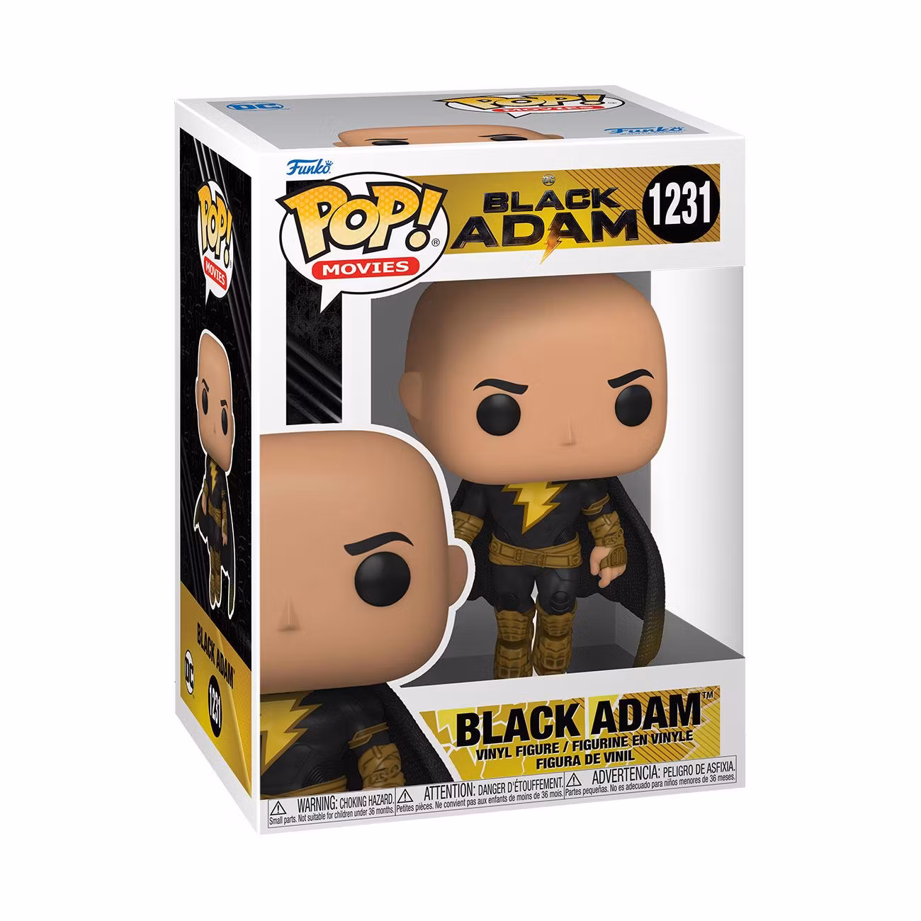 Funko POP!  Black Adam POP! Movies Vinyl Figure Black Adam (Flying) 9 cm POP! Figures DC Comics