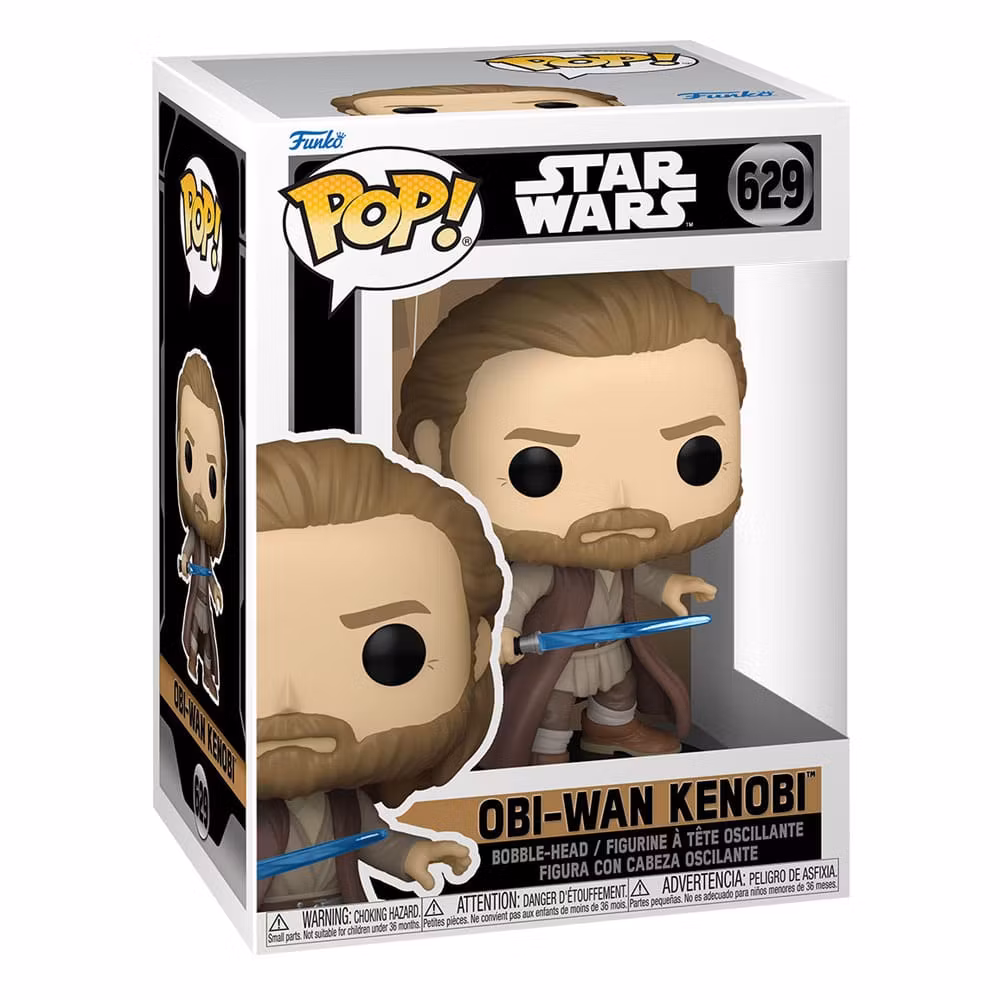 Funko POP!  Star Wars: Obi-Wan Kenobi POP! Vinyl Figure Obi-Wan (battle pose) 9 cm POP! Figures Star Wars