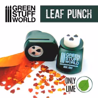 Miniature Leaf Punch - DARK GREEN