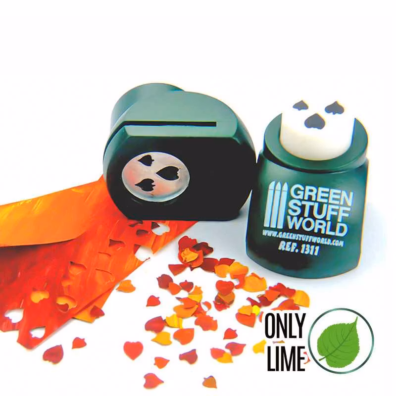 Miniature Leaf Punch - DARK GREEN