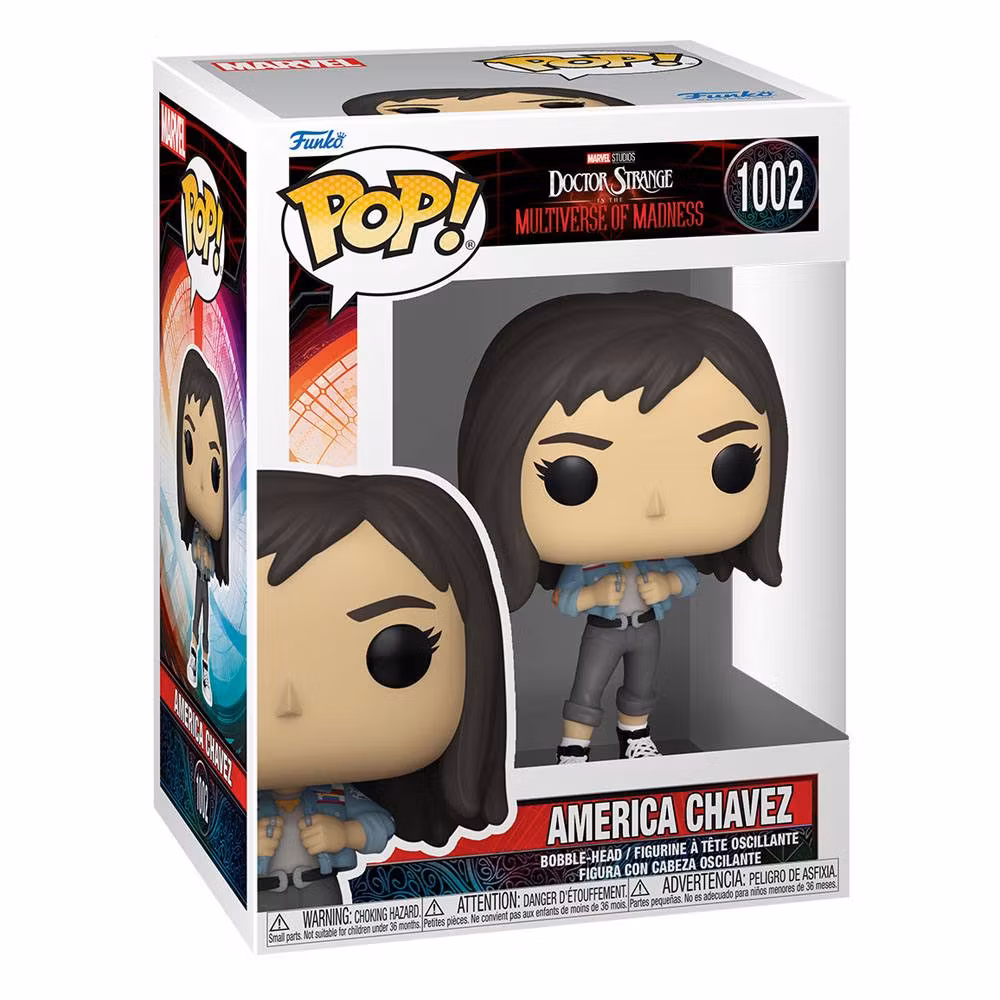Funky POP! Doctor Strange in the Multiverse of Madness POP! Marvel Vinyl Figure America Chavez 9 cm POP! Figures Marvel