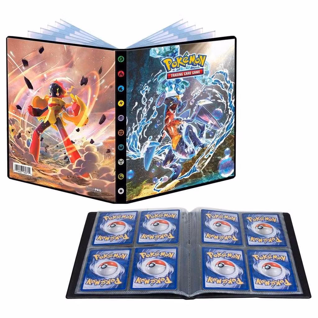 Ultra Pro - Scarlet & Violet 4: Paradox Rift 4-Pocket Portfolio for Pokémon