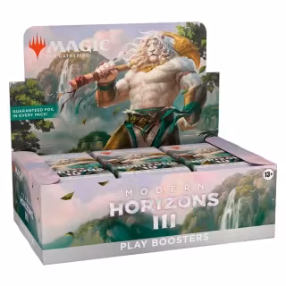 Modern Horizons 3 Play Booster display