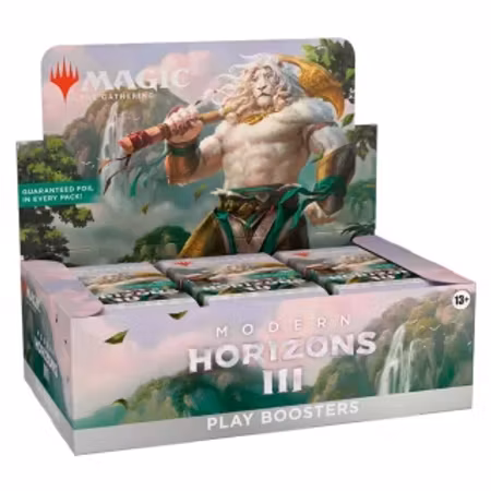 Modern Horizons 3 Play Booster display