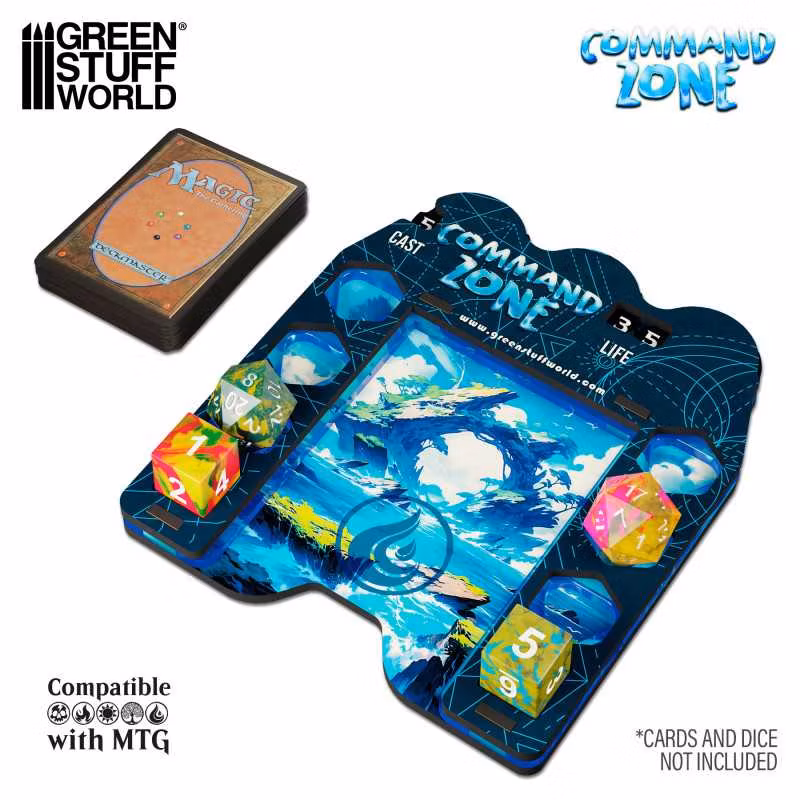 Command Zone Tray - Island