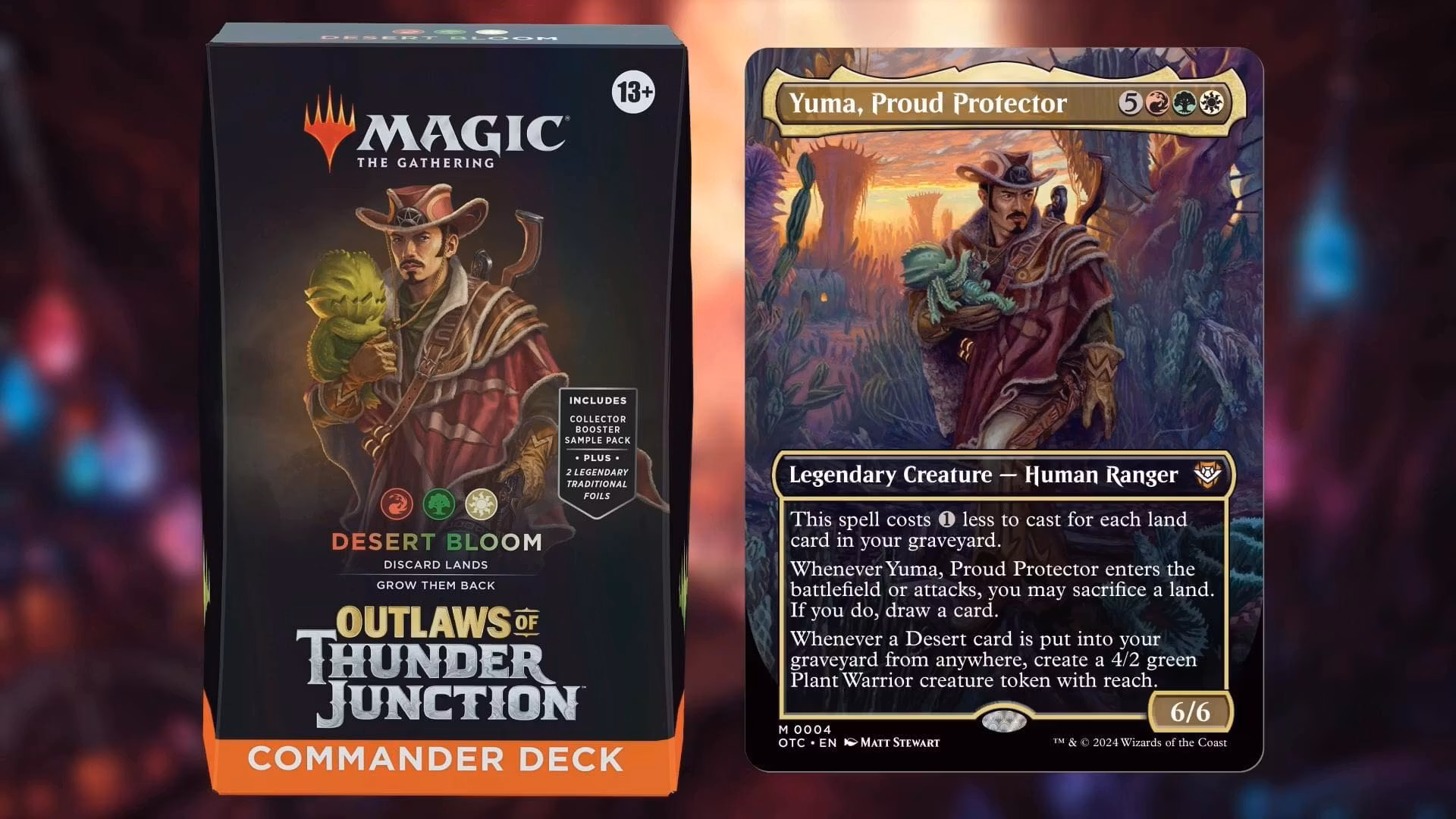 Outlaws of Thunder Junction Commander Deck - Desert Bloom