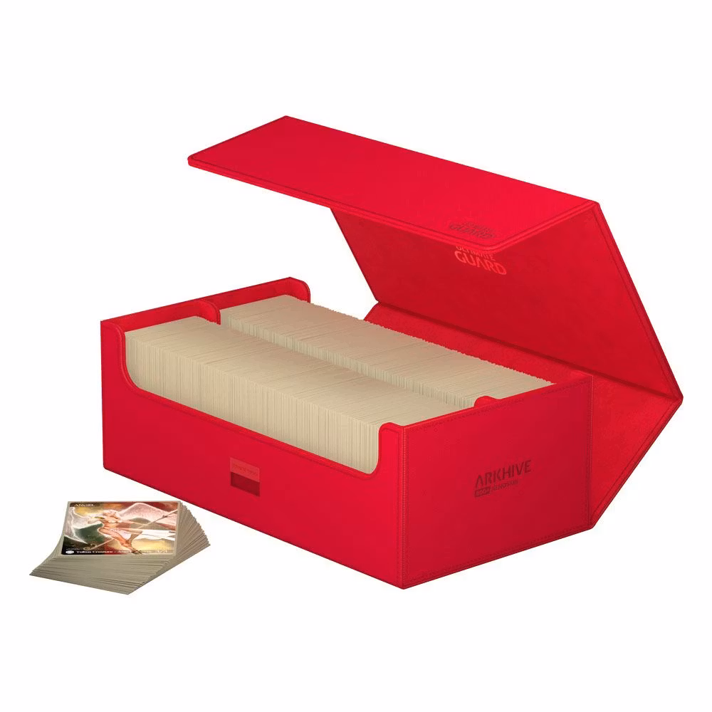 Ultimate Guard Arkhive 800+ XenoSkin Monocolor Red