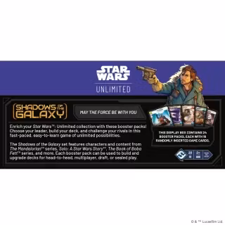 Star Wars: Unlimited - Shadows of the Galaxy Booster Box
