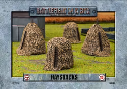 Battlefield in a Box - Haystacks (x4)