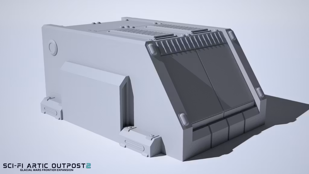 Sci-Fi Artic Outpost 2  - Frosthold Bunker