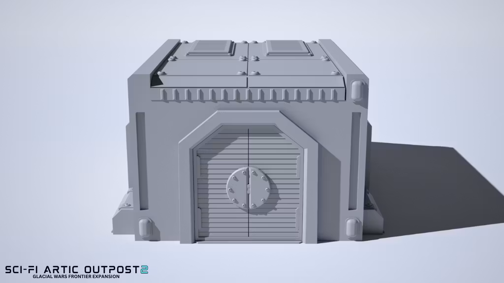 Sci-Fi Artic Outpost 2  - Frosthold Bunker