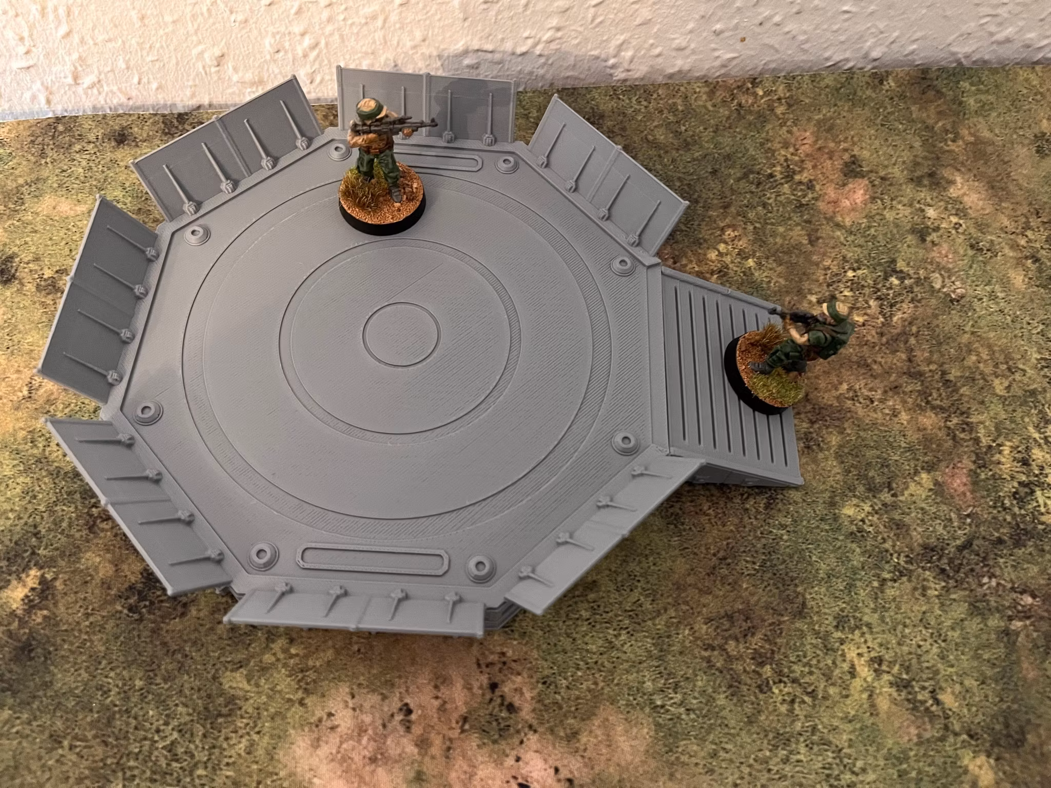 Sci-Fi Artic Outpost 2  - Glacier Landing Pad