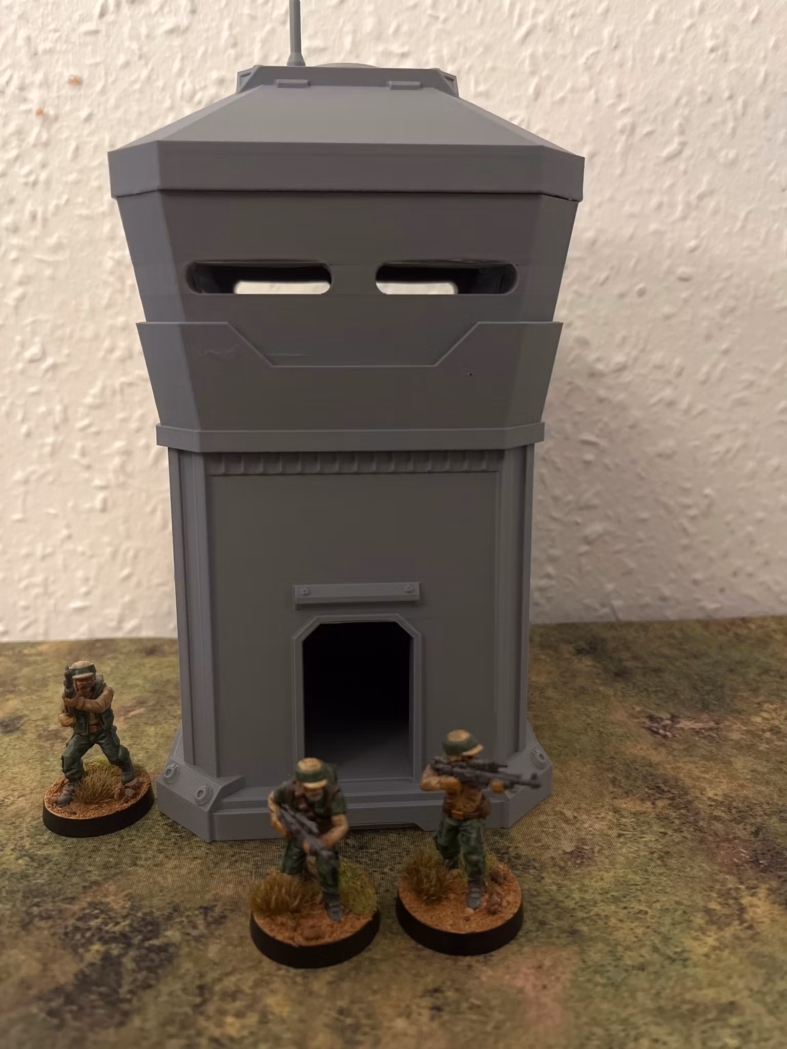 Sci-Fi Artic Outpost 2  - Glacier Guard Tower