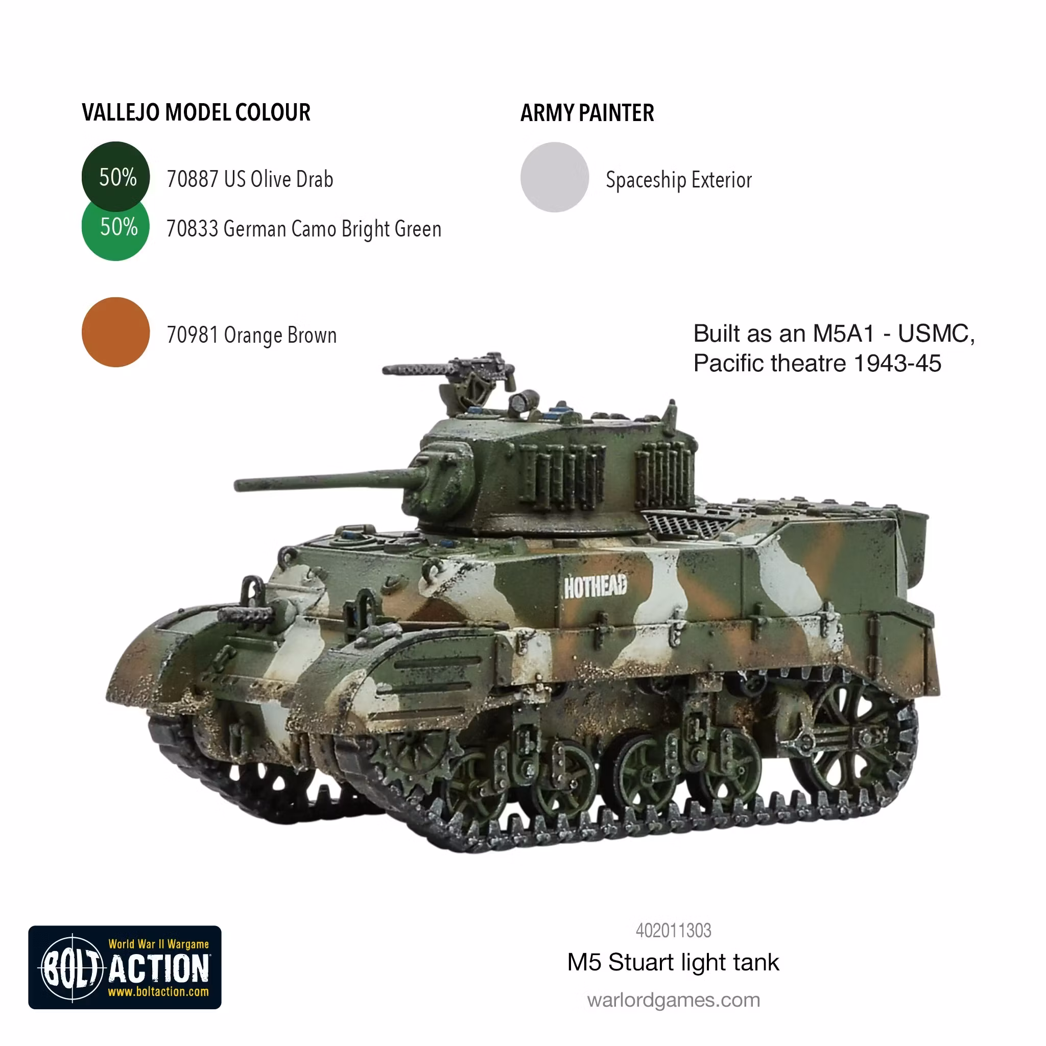 M5 Stuart light tank