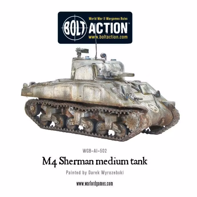 M4 Sherman Medium Tank (Plastic)
