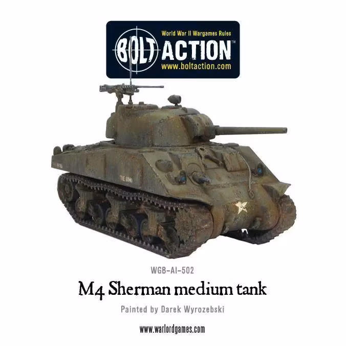 M4 Sherman Medium Tank (Plastic)