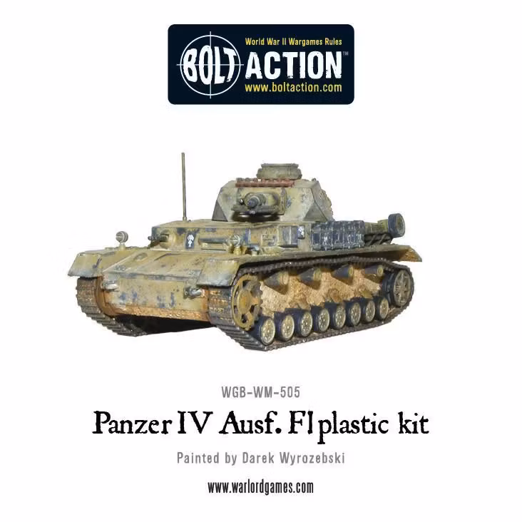 Panzer IV Ausf. F1/G/H Medium Tank (Plastic)