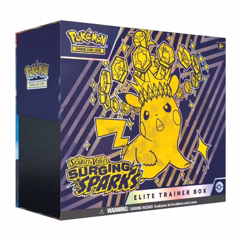 Pokemon TCG - Scarlet & Violet 8: Surging Sparks Elite Trainer Box