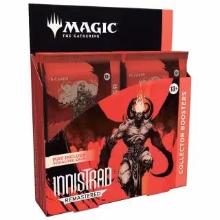 Innistrad Remastered Collector Booster display