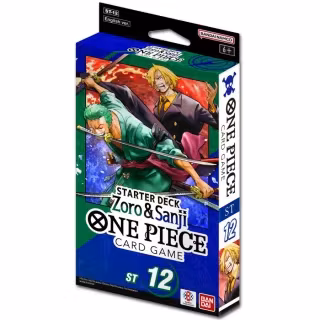One Piece Card Game - Zoro & Sanji Starter Deck (ST12) (engelsk)