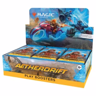 Aetherdrift Play Booster display