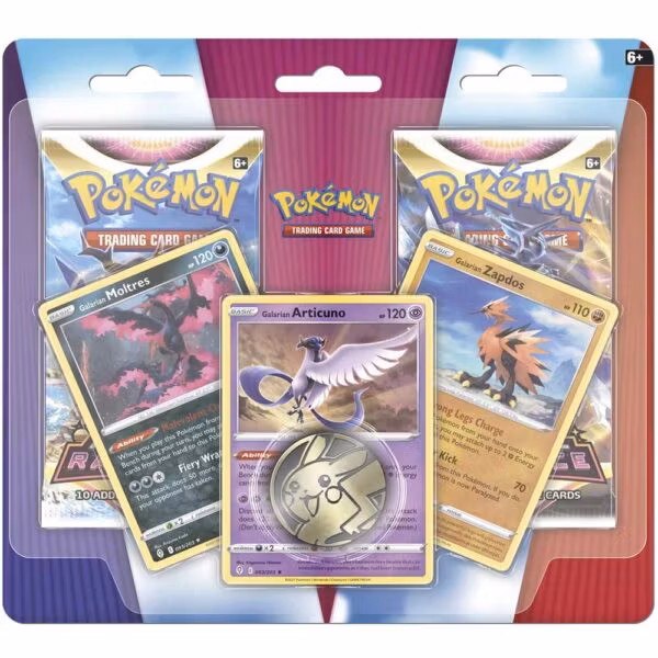 Pokemon TCG - Galarian Birds 2-Pack Blister