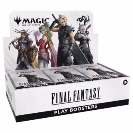 Final Fantasy Play Booster display