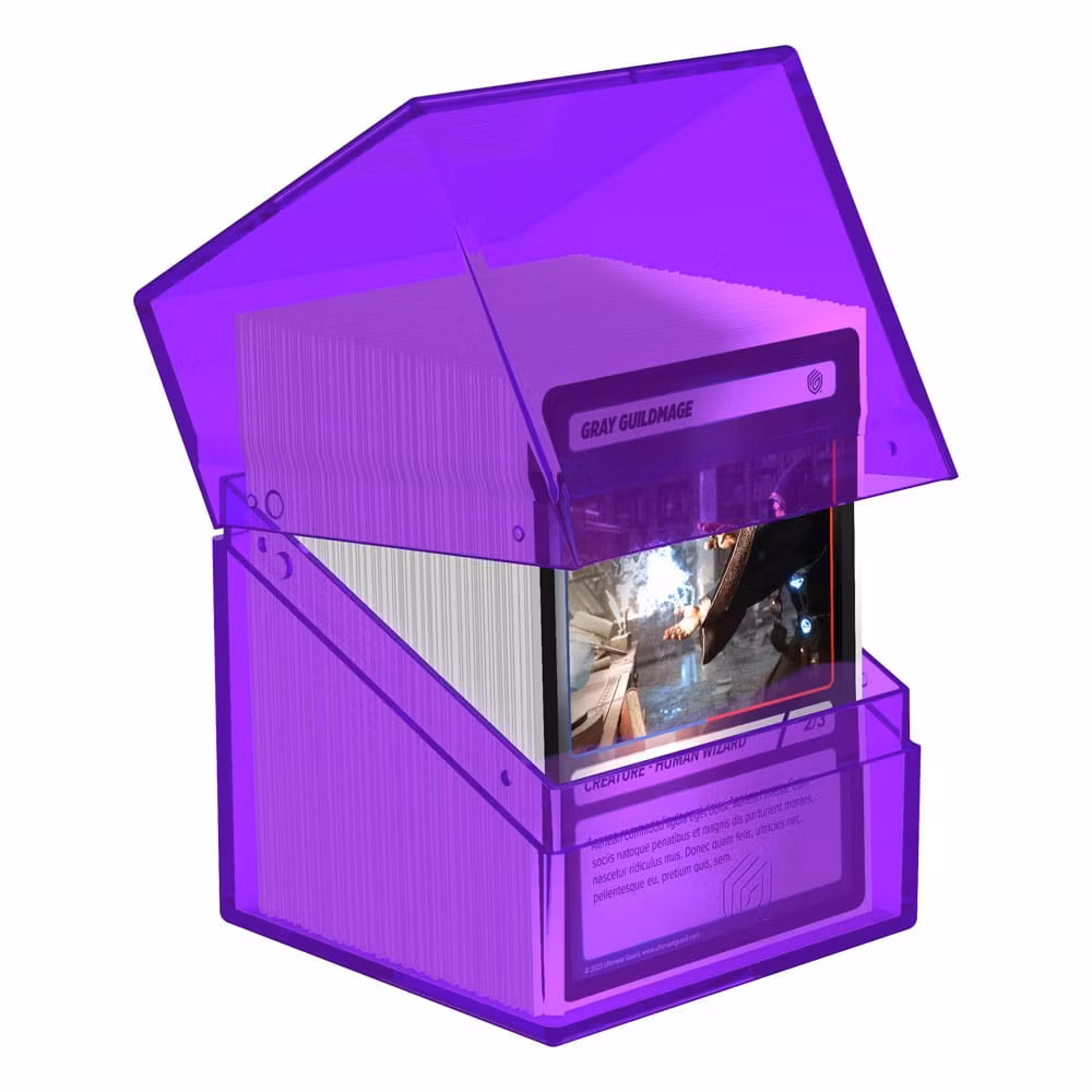 Ultimate Guard Boulder 100+ Clear - Amethyst