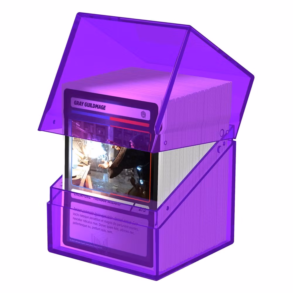 Ultimate Guard Boulder 100+ Clear - Amethyst