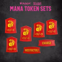 Red counters (metall)