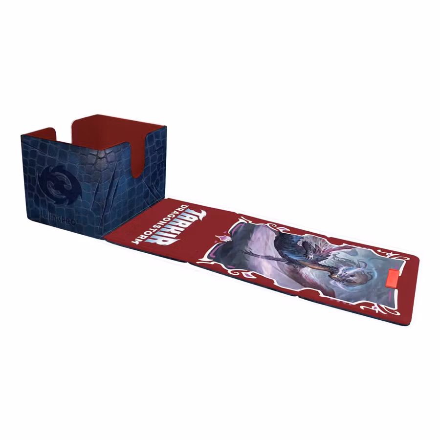 Ultra Pro - Tarkir: Dragonstorm Premium Alcove Edge Deck Box for MtG - Jeskai