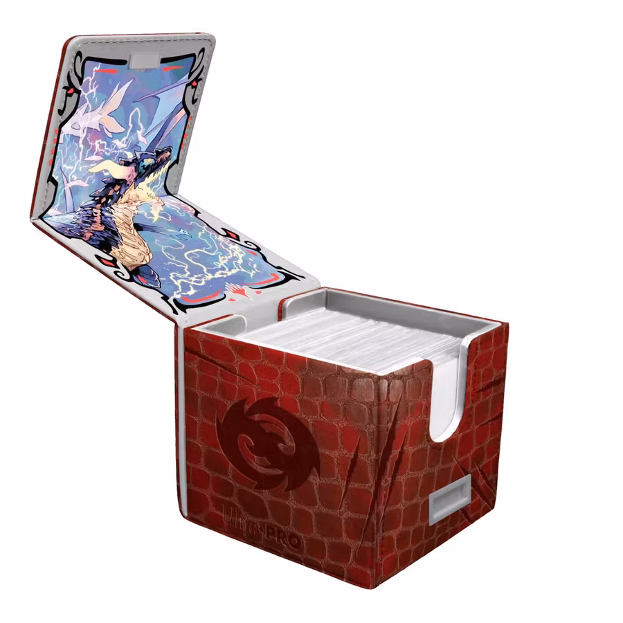 Ultra Pro - Tarkir: Dragonstorm Premium Alcove Edge Deck Box for MtG - Mardu