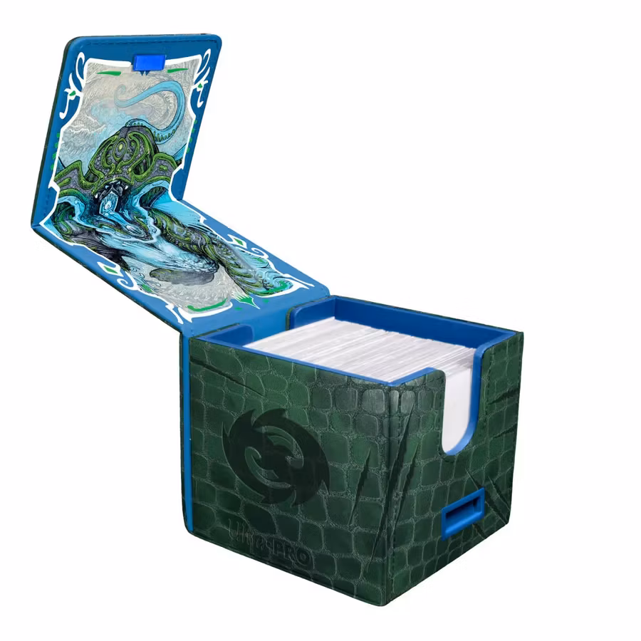 Ultra Pro - Tarkir: Dragonstorm Premium Alcove Edge Deck Box for MtG - Temur