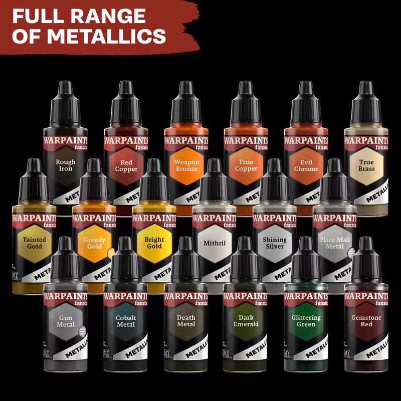 Warpaints Fanatic Metallic: Gun Metal