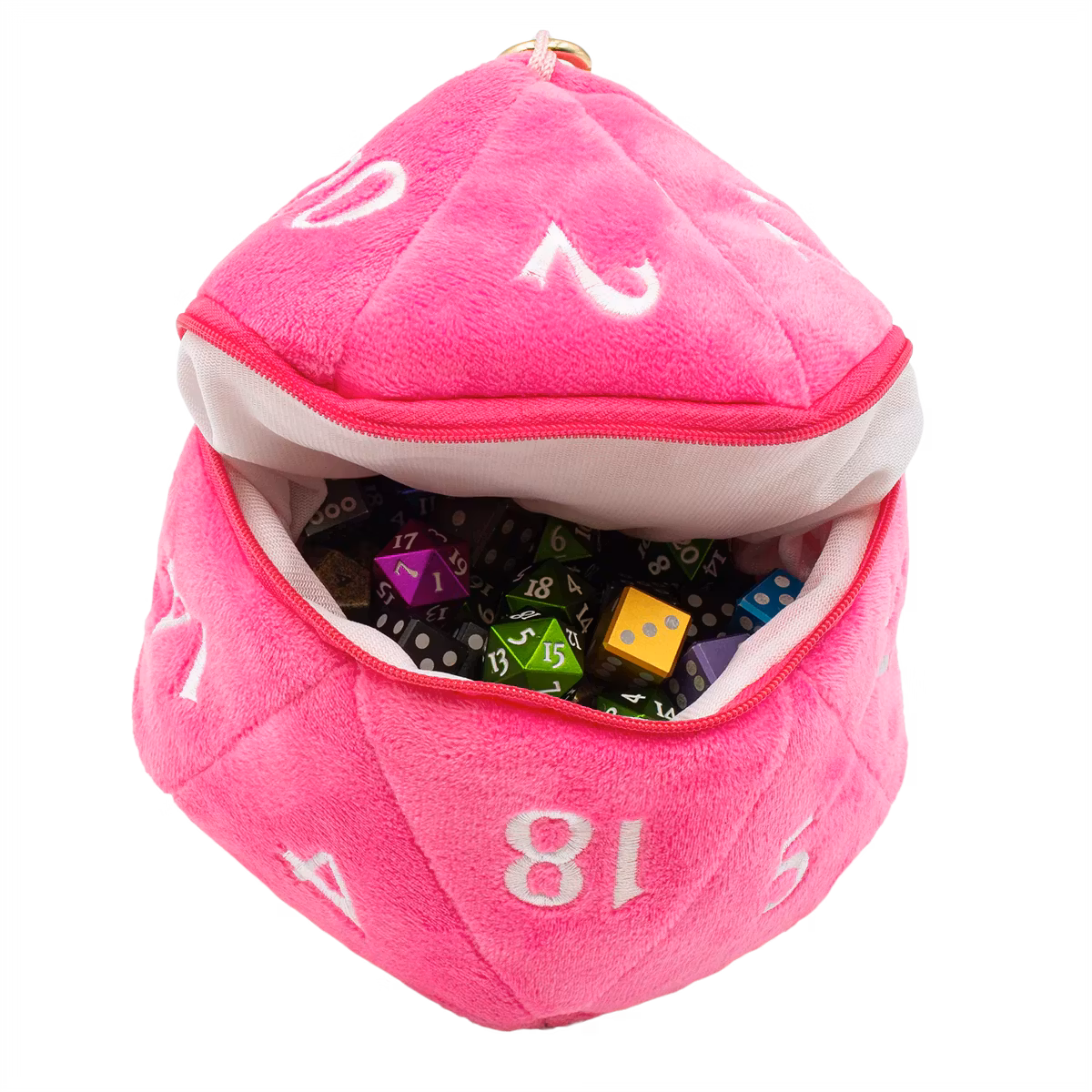 Ultra Pro - D20 Plush Dice Bag hot PINK