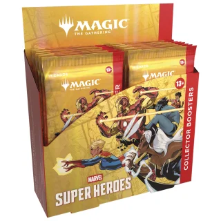 Marvel Super Heroes Collector Booster Display