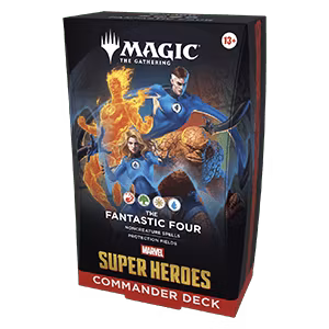Marvel Super Heroes: "The Fantastic Four" Commander Deck