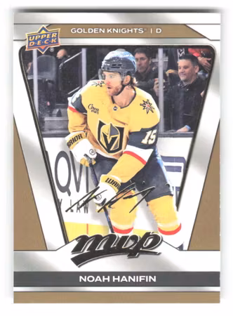 Noah Hanifin [Gold Script] #106 2025 Upper Deck MVP