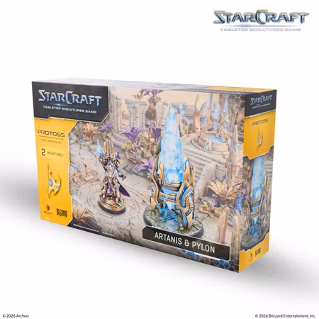 Starcraft TMG: Protoss Hero Expansion Set: Artanis & Pylon