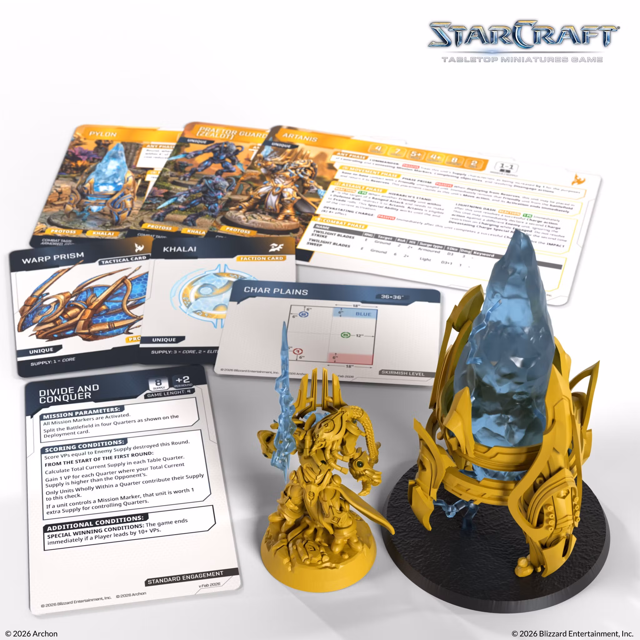 Starcraft TMG: Protoss Hero Expansion Set: Artanis & Pylon