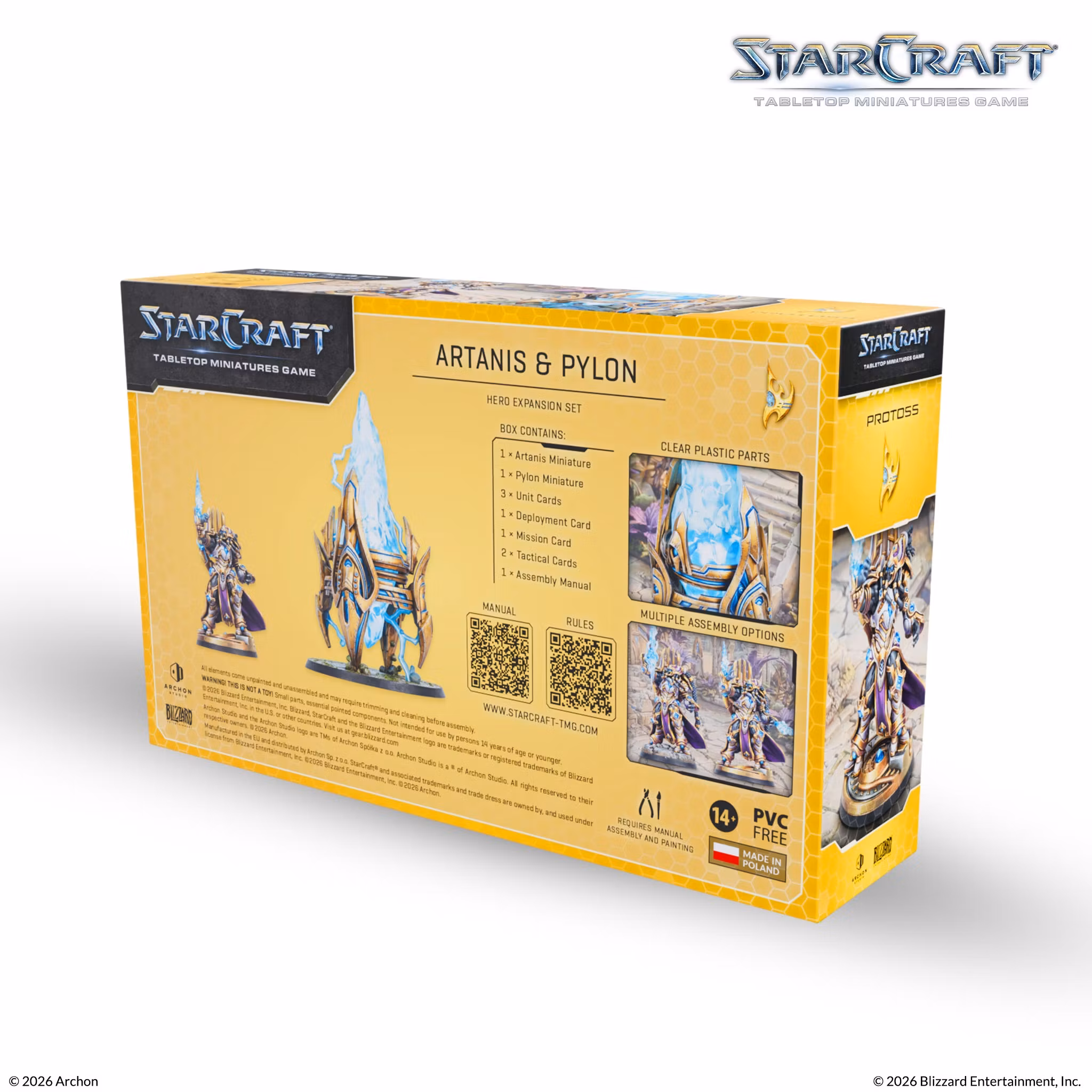 Starcraft TMG: Protoss Hero Expansion Set: Artanis & Pylon