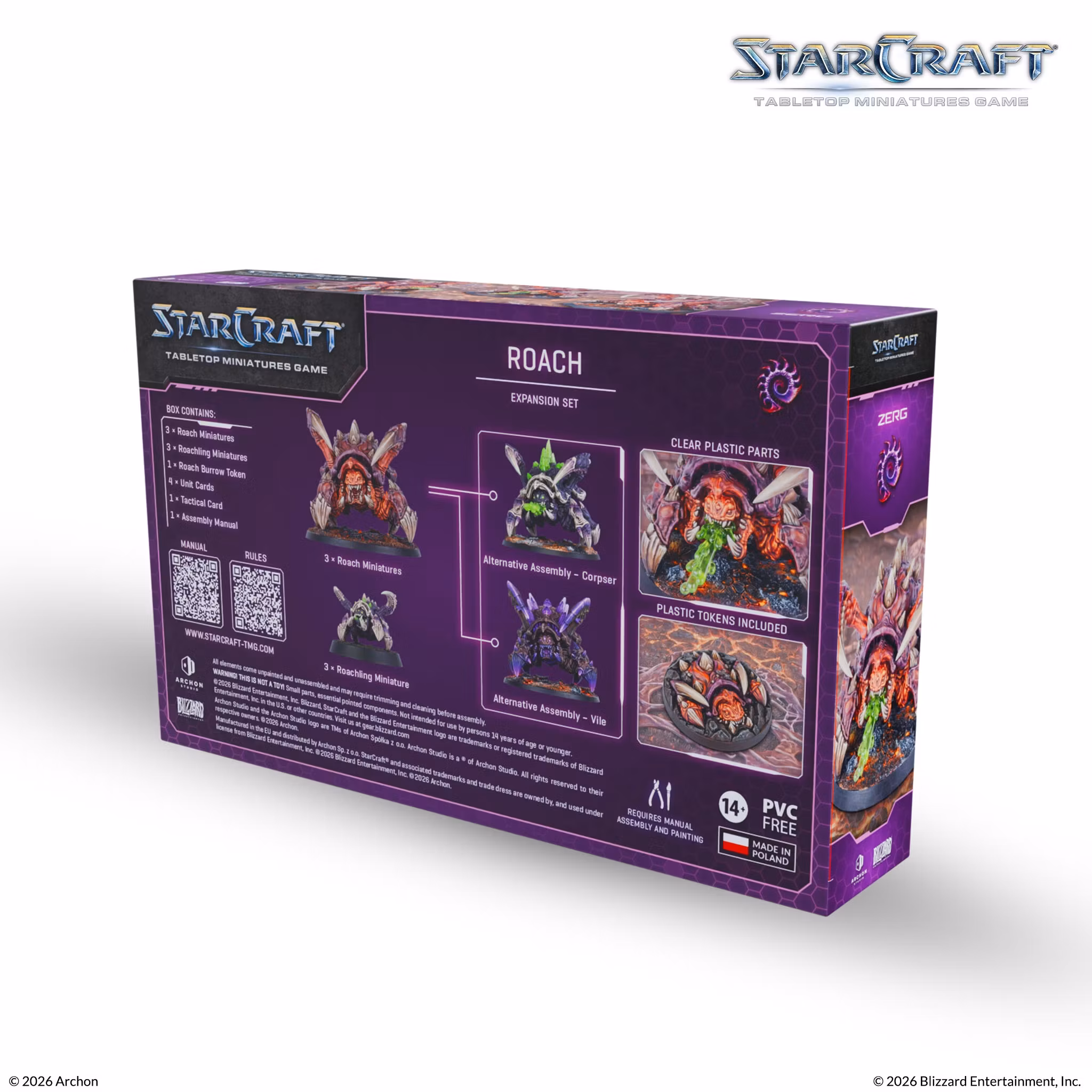 Starcraft TMG: Zerg Expansion Set: Roach