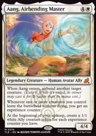 Aang, Airbending Master (NM)
