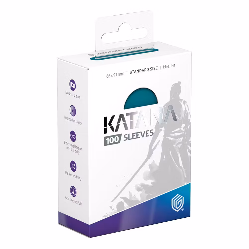 Ultimate Guard Katana Sleeves Standard Size (100) - Great Wave