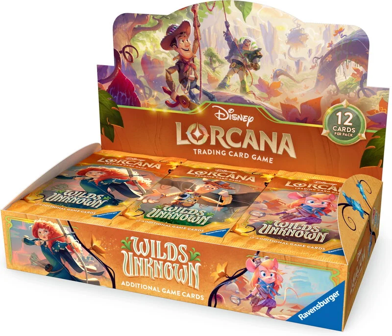 Lorcana Wilds Unknown Booster Display