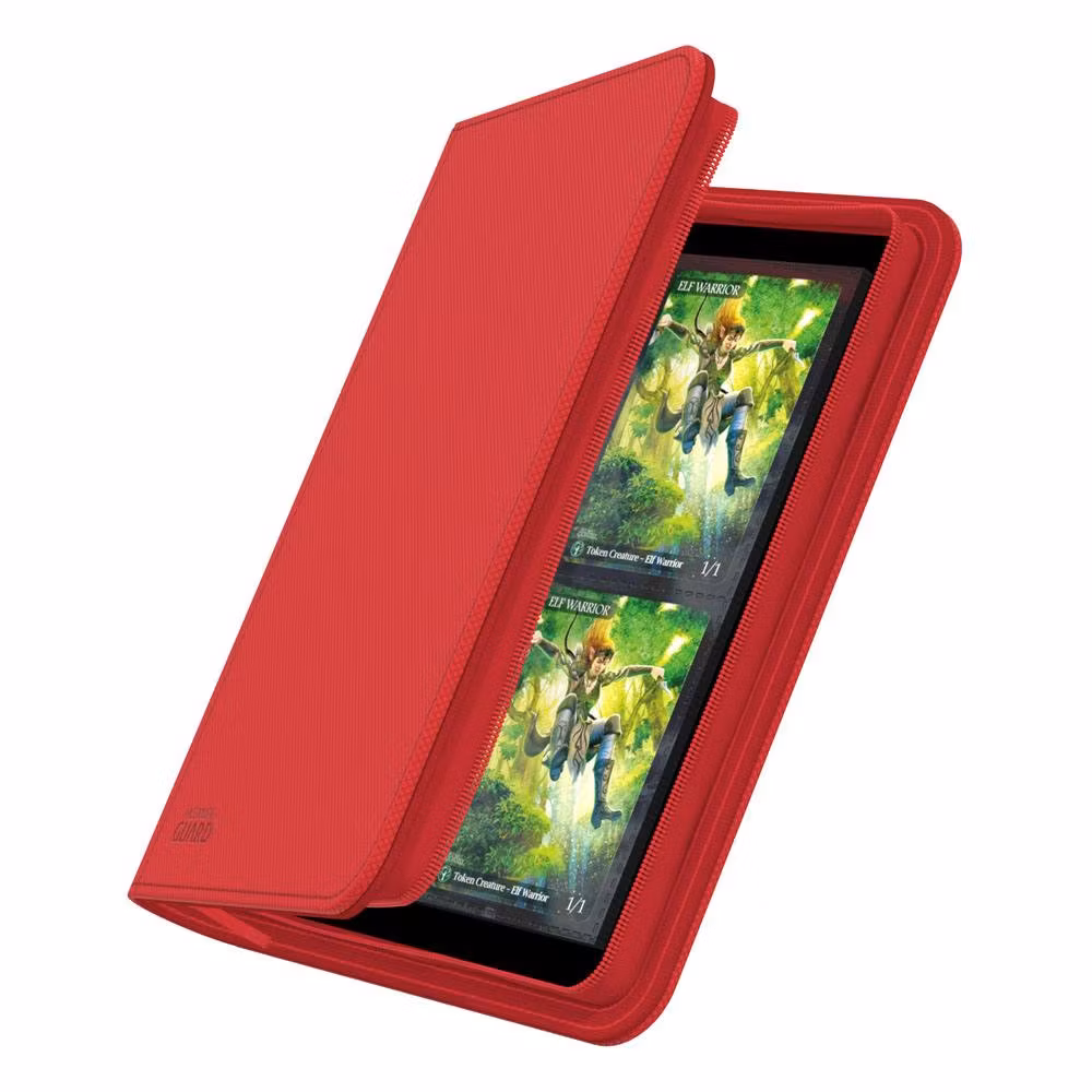 Ultimate Guard Zipfolio 160 - 8-Pocket XenoSkin Red