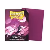 Dragon Shield - Standard Sleeves DUAL (100 Sleeves) Wraith