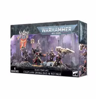 Black Templars: Chaplain Grimaldus & Retinue 55-44