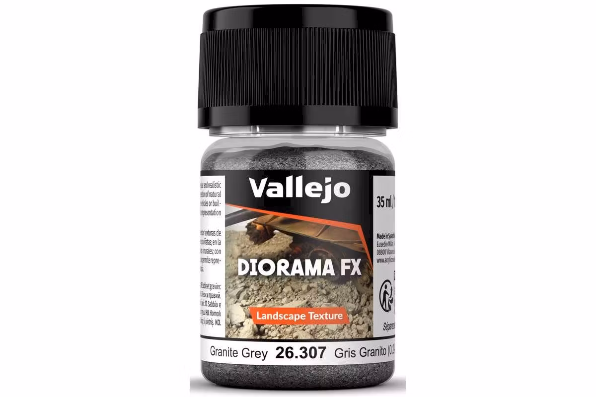 Vallejo Diorama FX: Granite grey 0,2-0,6mm (35ml) 26.307