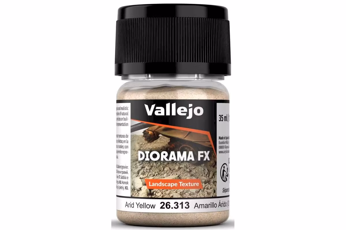 Vallejo Diorama FX: Arid yellow 0,1-0,6mm (35ml) 26.313